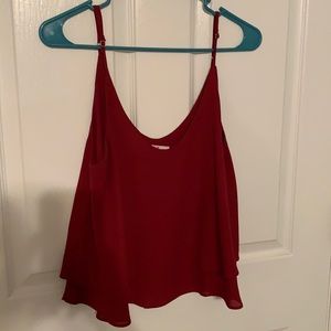 red tank top